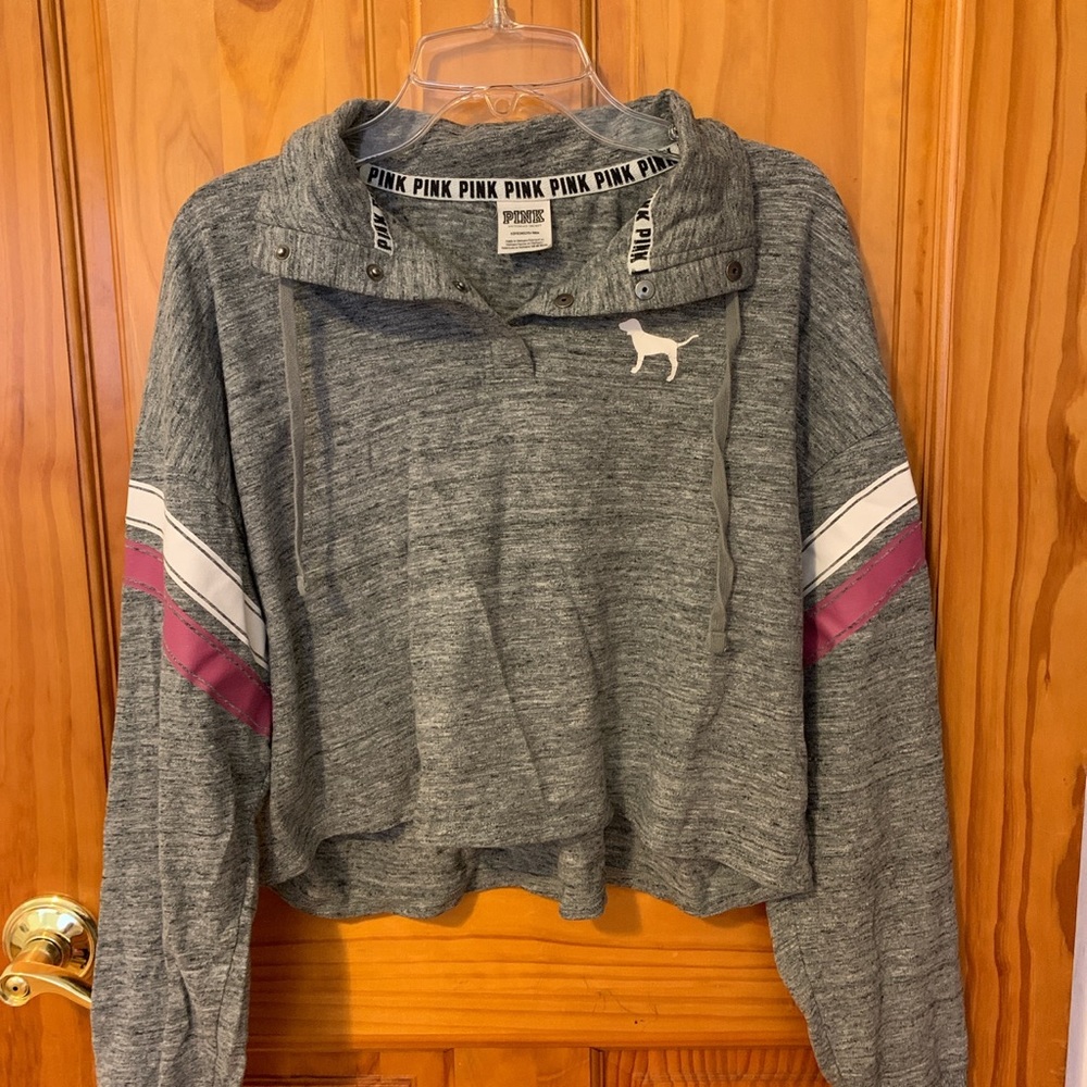 VS PINK quarter zip long sleeve